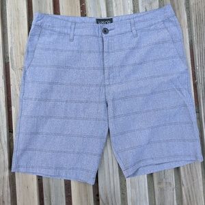 Valor men's striped board shorts 32